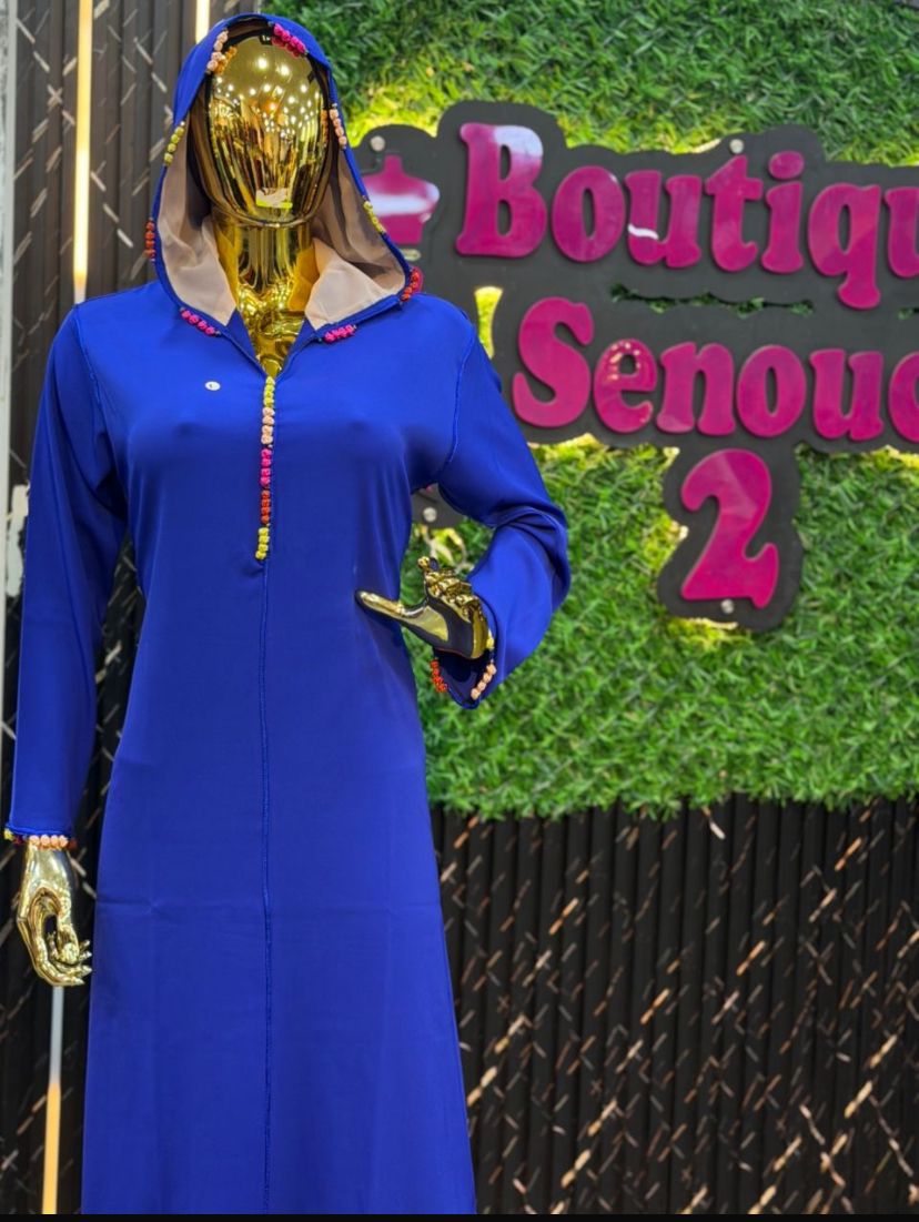 Jellaba Boutons Colorés