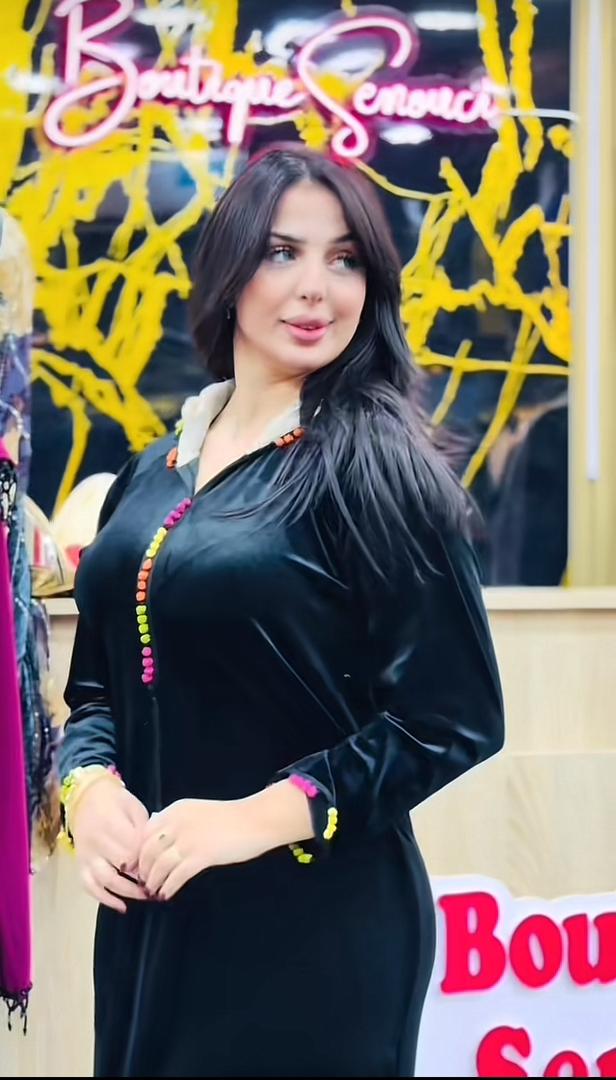 Jellabas Bouton Coloré Katifa